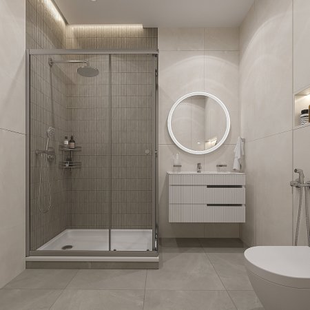 Душевая система STWORKI Малвик FT23110 Хром 