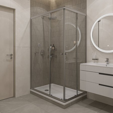 Душевая система STWORKI Малвик FT23110 Хром 