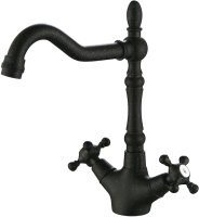 Смеситель для кухонной мойки Paulmark Essen Es226001-308 , черный Смеситель для кухонной мойки Paulmark Essen Es226001-308 , черный