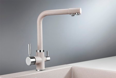 Смеситель для кухонной мойки Granula GR-2015 антик 