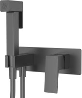 Гигиенический душ со смесителем Splenka S01.52.09, графит