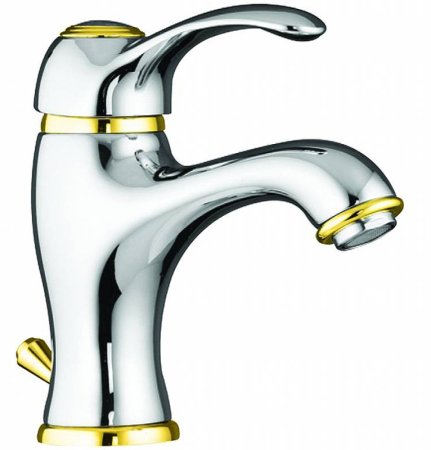 Смеситель для раковины Fiore Jafar 47CO5221 Хром Золото 