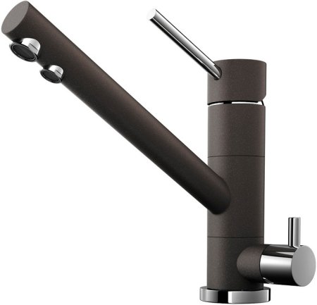 Смеситель для кухонной мойки Omoikiri Tonami DC, темный шоколад 