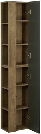 Подвесной шкаф Aquaton Терра 35 1A247503TEKA0 Дуб Кантри Антрацит 