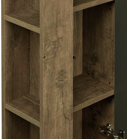 Подвесной шкаф Aquaton Терра 35 1A247503TEKA0 Дуб Кантри Антрацит 