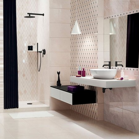 Кронштейн для верхнего душа Paini 50PZ745TT35 Черный матовый 