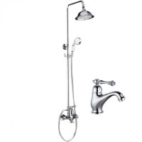 Набор для ванны 2 в 1 GANZER SUSANNE GZ77067 Хром