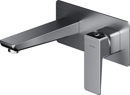 Смеситель Omnires Parma PM7415/1IN С ВНУТРЕННЕЙ ЧАСТЬЮ, для раковины, никель 