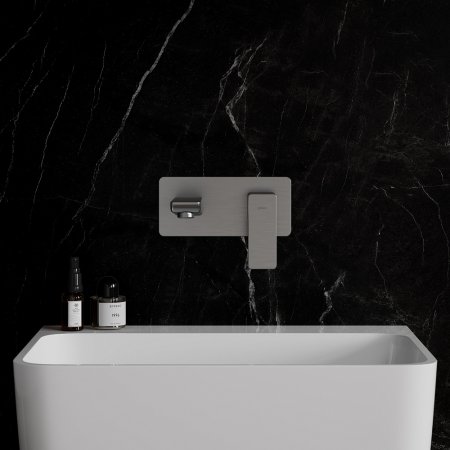 Смеситель Omnires Parma PM7415/1IN С ВНУТРЕННЕЙ ЧАСТЬЮ, для раковины, никель 