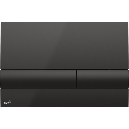 Кнопка смыва AlcaPlast M1718 черная 