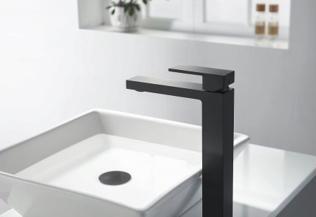 Смеситель Timo Selene 3061/03F для раковины, черный 