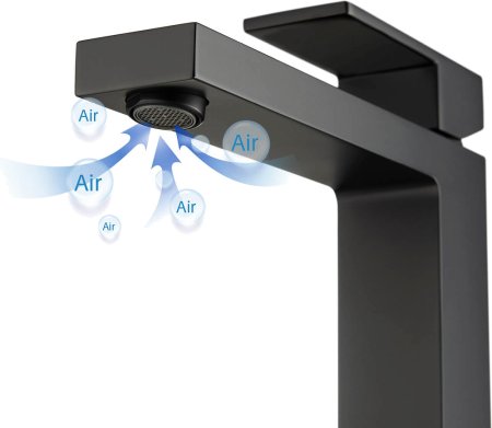 Смеситель Timo Selene 3061/03F для раковины, черный 