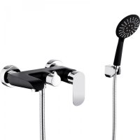 Cмеситель для ванны GANZER MARIA GZ22032C Черный\хром