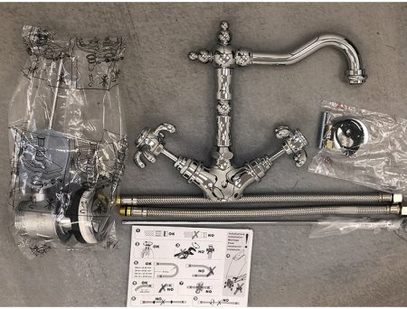 Смеситель для раковины Paini Ornellaia 87CR250B Хром 