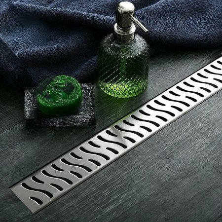 Душевой лоток Paini Harmony 650 CH650H с решеткой Хром 