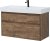 Тумба с раковиной Aquanet Nova Lite 100 дуб рустикальный (2 ящика) 