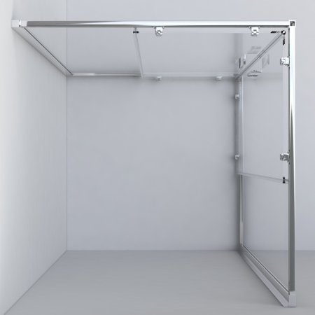 Душевой уголок Vincea Garda VSS-1G900CL 90x90 профиль Хром стекло прозрачное 