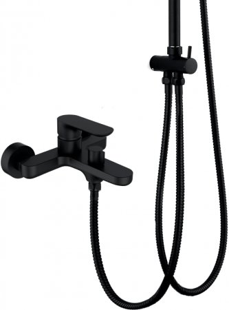 Душевая система Agger A0293544 Черная 