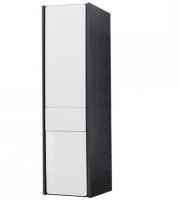 Шкаф пенал Roca Ronda 32 ZRU9302966 L подвесной Белый глянец Антрацит