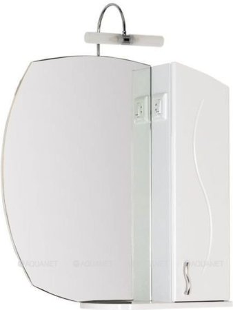 Зеркало-шкаф Aquanet Моника 75 белый 