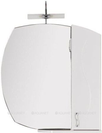 Зеркало-шкаф Aquanet Моника 75 белый 