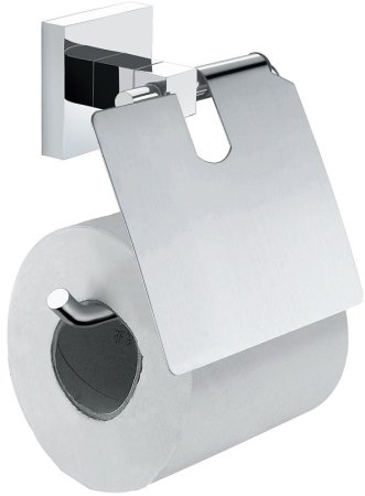 Держатель туалетной бумаги Azario Rina AZ-87010 с крышкой Хром 