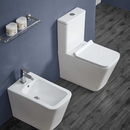 Унитаз компакт Vincea Q-Line VT2-12 Белый с бачком и сиденьем Микролифт 