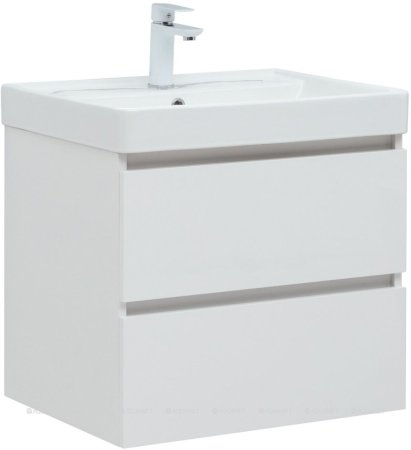 Тумба с раковиной Aquanet Вега 60 (2 ящика) 