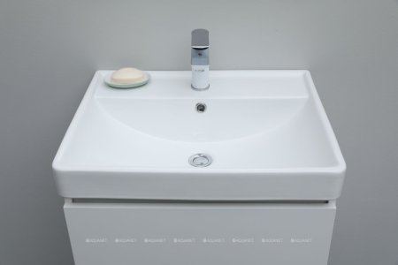 Тумба с раковиной Aquanet Вега 60 (2 ящика) 