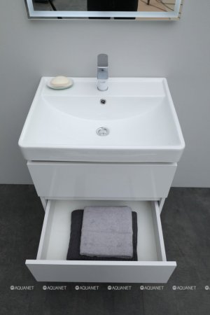 Тумба с раковиной Aquanet Вега 60 (2 ящика) 