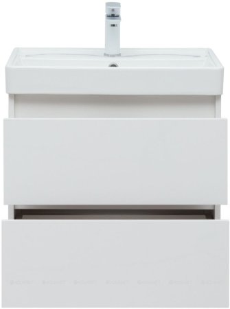 Тумба с раковиной Aquanet Вега 60 (2 ящика) 