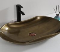 Раковина CeramaLux D1334H466 накладная