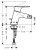 Смеситель Hansgrohe Focus E2 31920000 для биде 