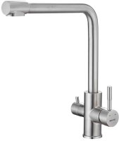 Смеситель для кухни с подключением фильтра Shevanik S868B, сатин