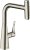 Смеситель Hansgrohe Metris Select M71 73817800 для кухонной мойки, сталь 