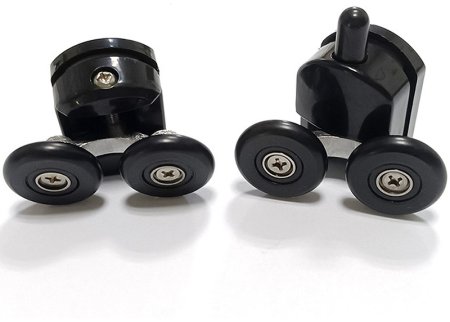 Душевой уголок Abber Schwarzer Diamant 130x85 AG30130BH-S85B профиль Черный стекло прозрачное 