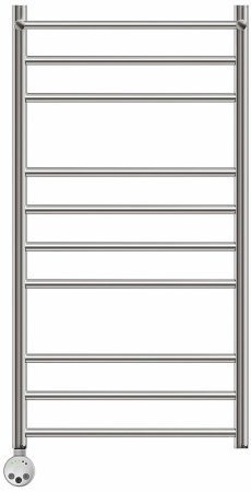 Электрический полотенцесушитель Point Аврора PN10150PE П9 500x1000 с полкой левый/правый Хром 