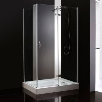 Душевой уголок Cezares Bergamo AH1 100/80 C Cr R