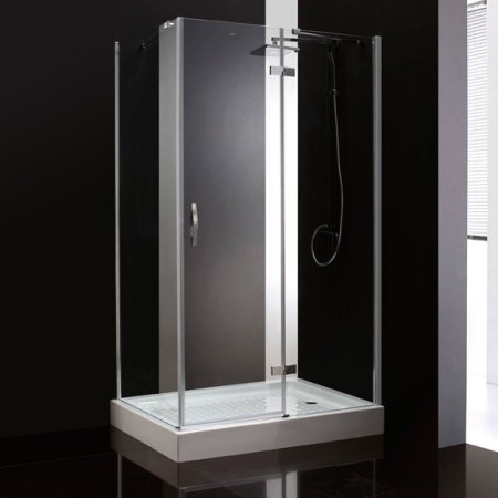 Душевой уголок Cezares Bergamo AH1 100/80 C Cr R 