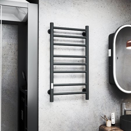 Полотенцесушитель электрический (лесенка) Маргроид В10 M0034, 40x80 см 