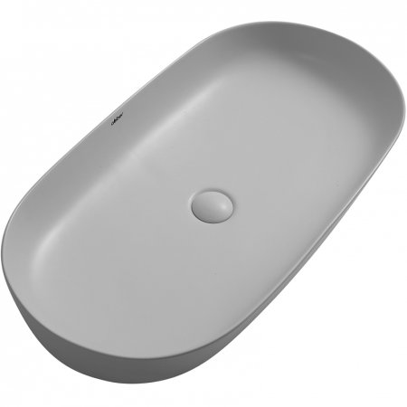 Раковина-чаша Abber Bequem 80 AC2110MLG Светло-серая матовая 