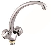 Смеситель для кухни FASHUN A4226-2, хром