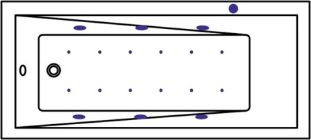 Акриловая ванна Excellent Wave WAEX.WAV17.RELAX 170x70 см 