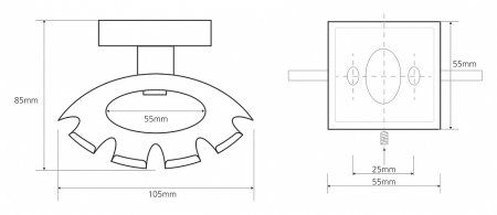 Стакан Bemeta Beta 132110032 для зубных щеток 