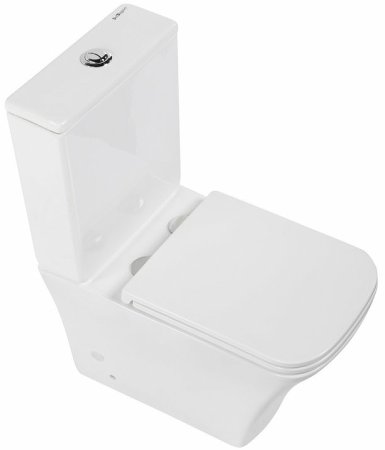 Унитаз компакт BelBagno Marmi BB052CPR без бачка и сиденья 