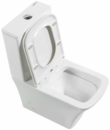 Унитаз компакт BelBagno Marmi BB052CPR без бачка и сиденья 