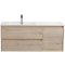 Тумба с раковиной BelBagno KRAFT-1200-2C-1A-SO-RGB-L Rovere Galifax Bianco