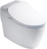 Электронный приставной унитаз-биде  TIMO TE-721, белый