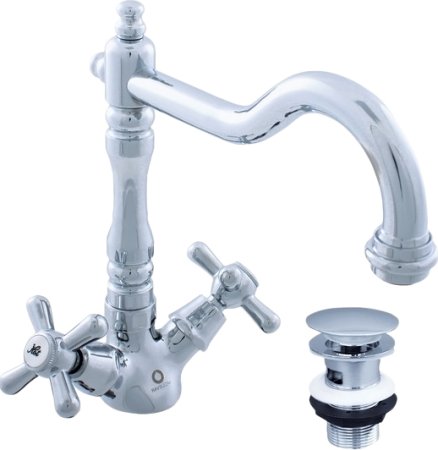 Смеситель Rav Slezak Morava retro MK121.5/8 для раковины 