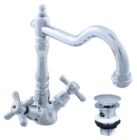 Смеситель Rav Slezak Morava retro MK121.5/8 для раковины 